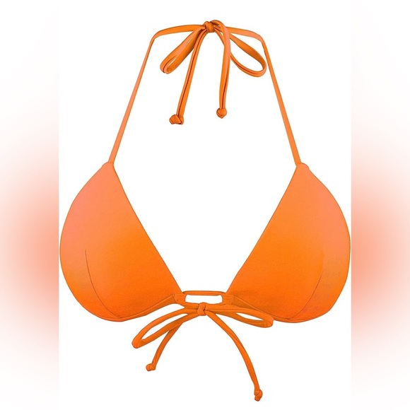 Orange bikini swimsuit set - Picture 3 of 8